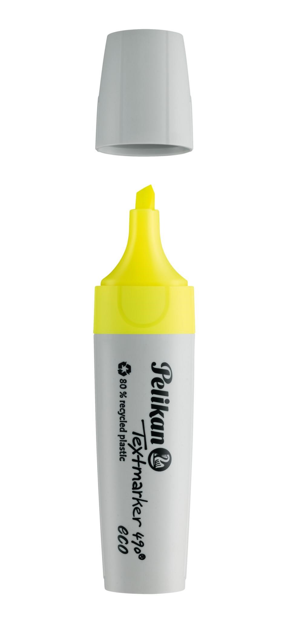 Pelikan 490 Eco Fosforlu Kalem Neon Sarı