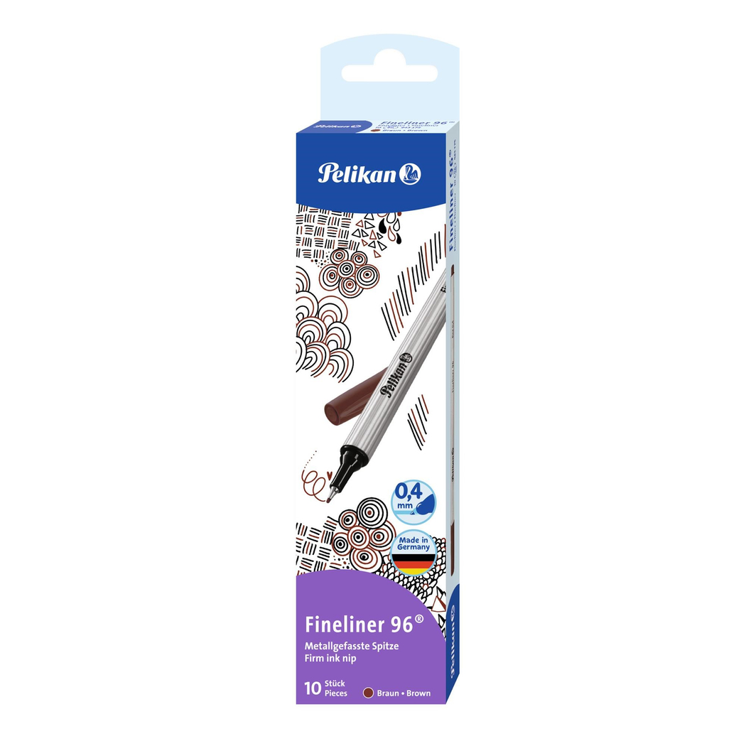 Pelikan Fineliner Kahverengi