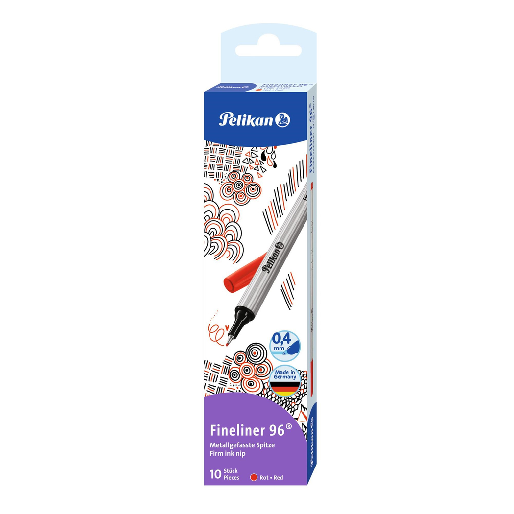 Pelikan Fineliner Kırmızı