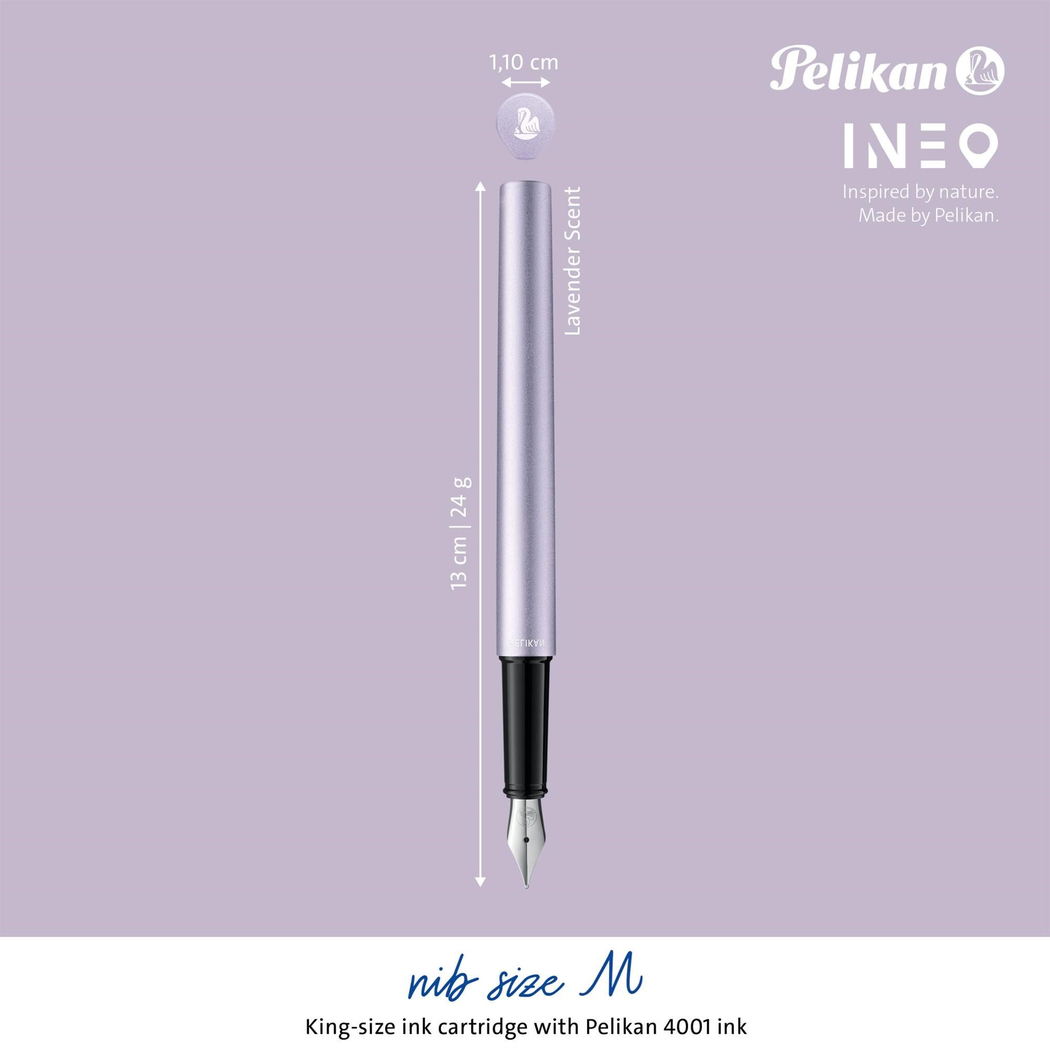 Pelikan INEO Dolma Kalem Metal Kutu Lavanta (M)