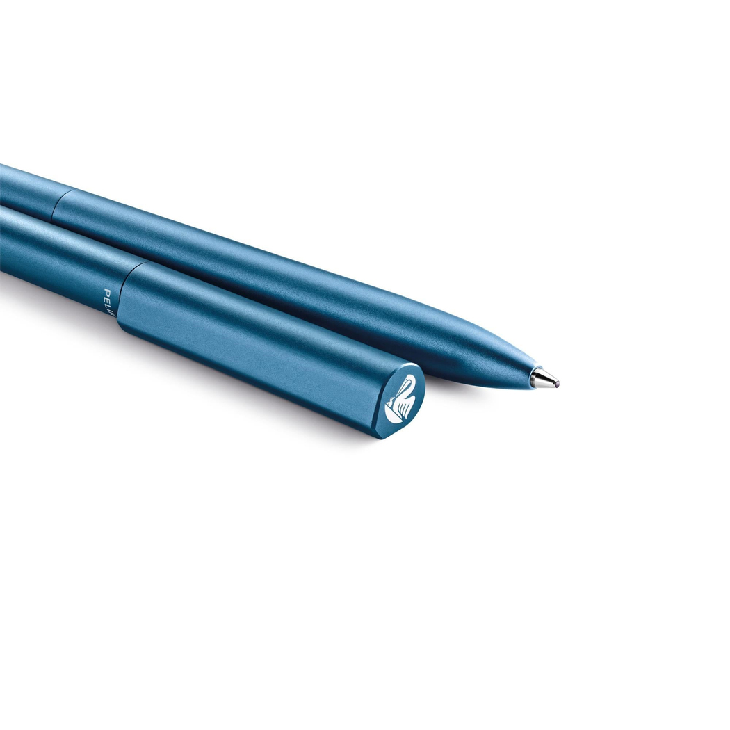 Pelikan Ineo Tükenmez Kalem Metal Kutu Okyanus Mavi