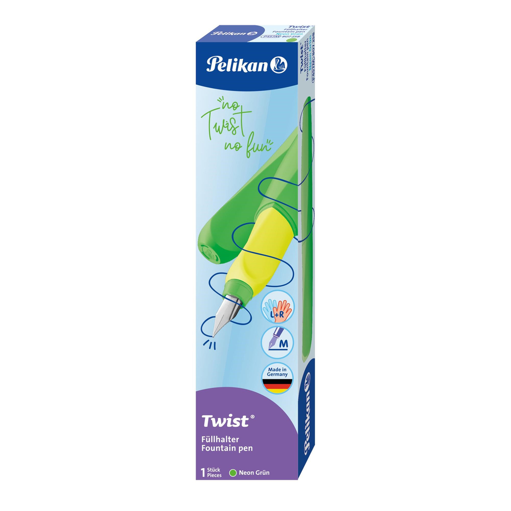 Pelikan Twist Dolma Kalem Neon Yeşil