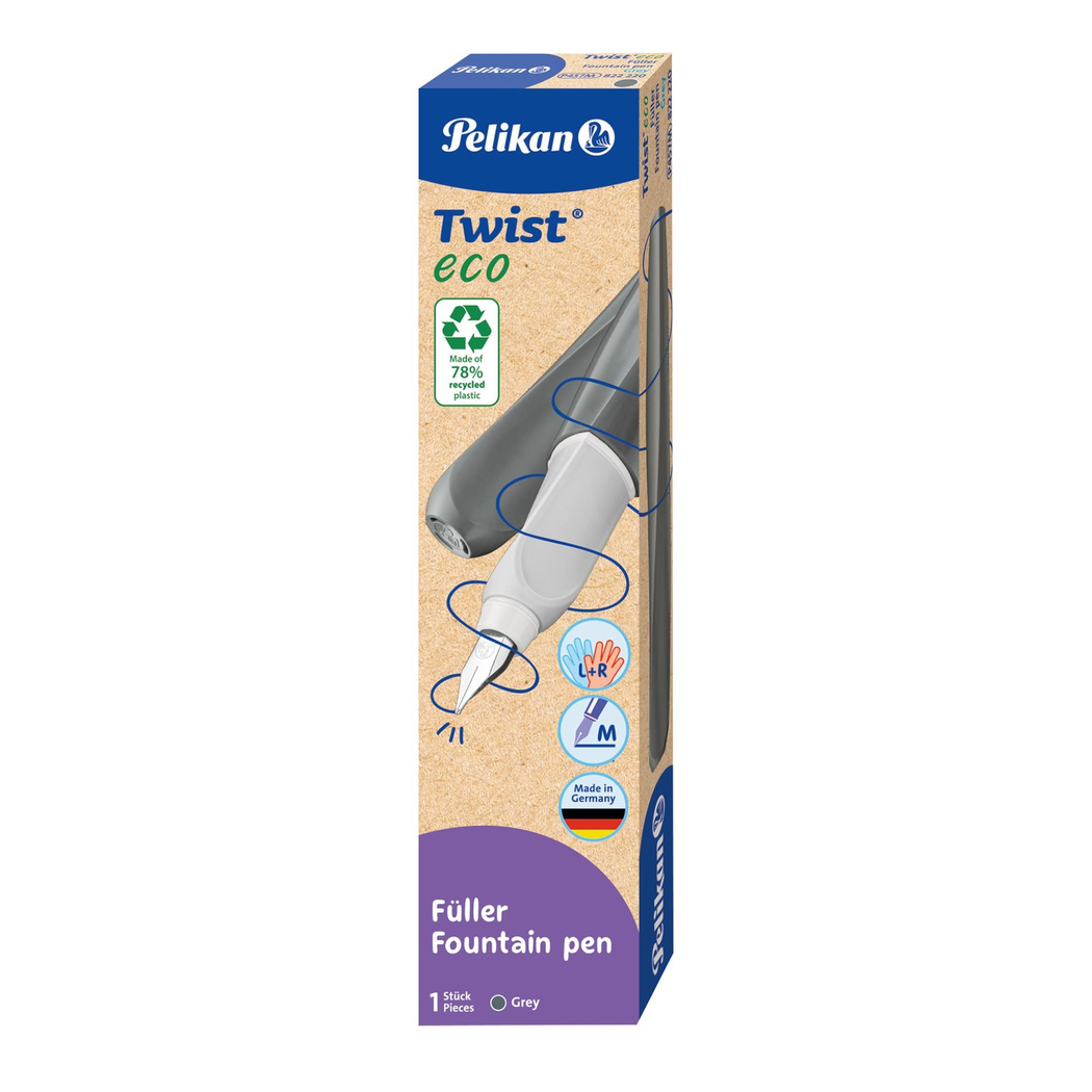 Pelikan Twist Eco Dolma Kalem Pastel Gri M Uç