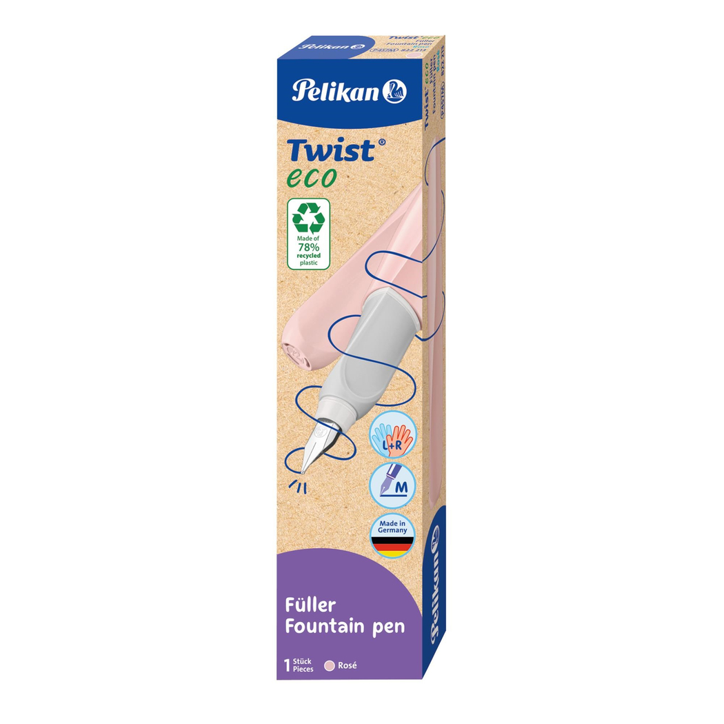 Pelikan Twist Eco Dolma Kalem Pastel Pembe M Uç
