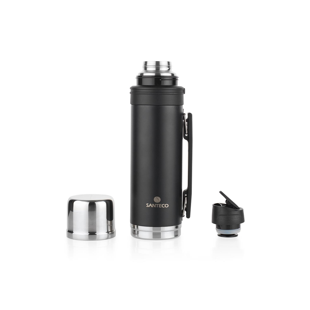 Santeco Aspen Termos 1 L- Siyah
