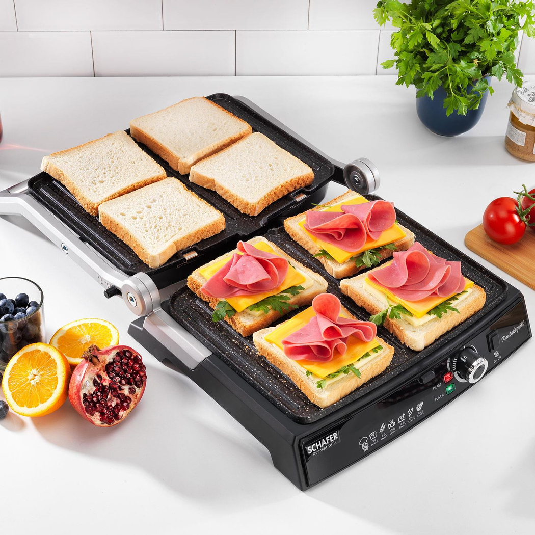 Schafer Concept Grill Tost Makinesi-Inox
