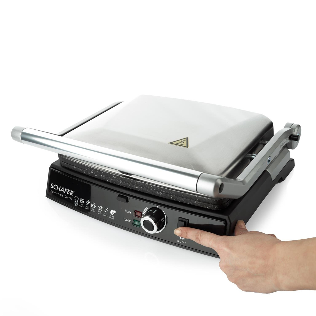 Schafer Concept Grill Tost Makinesi-Inox