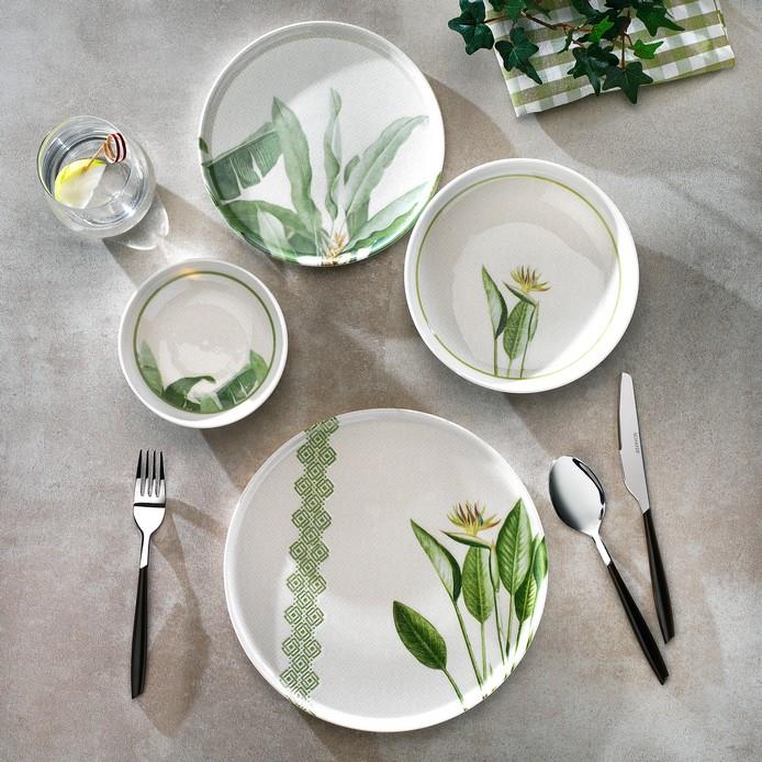 Schafer Dolce Yemek Takımı 24 Parça-Yeşil