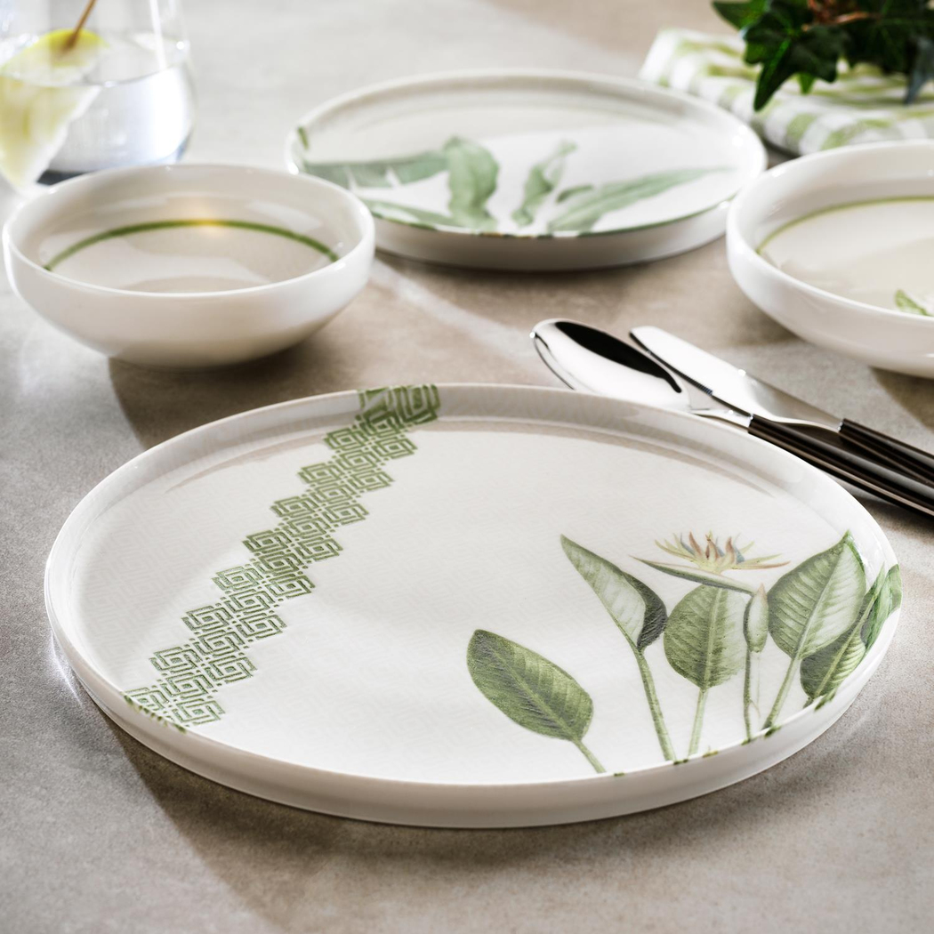 Schafer Dolce Yemek Takımı 24 Parça-Yeşil