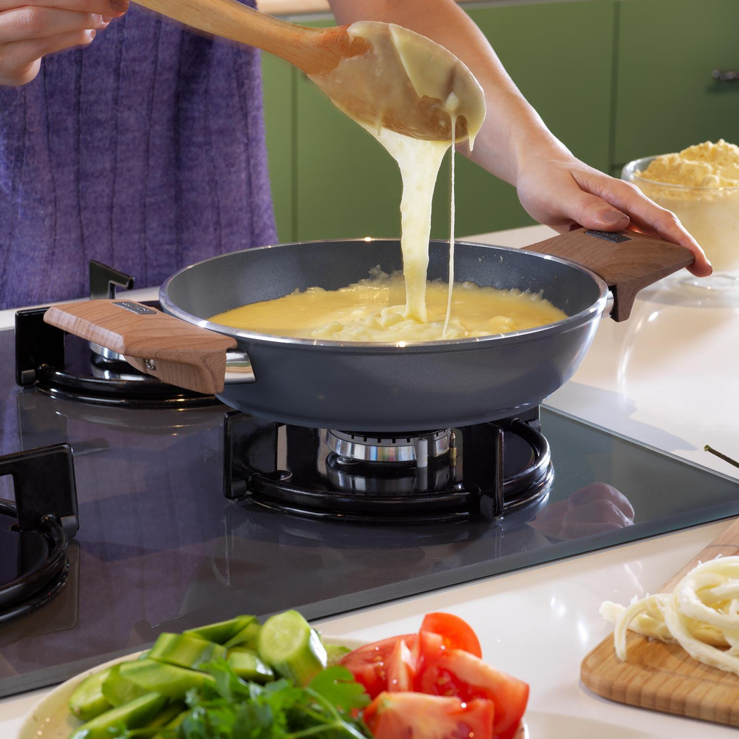 Schafer Fiesta Seramik Sahan 20 Cm-Siyah