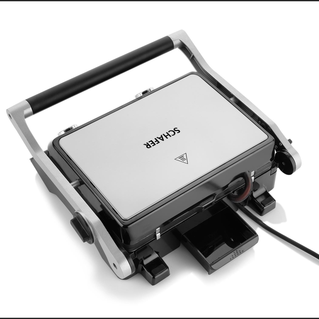 Schafer Gusto Grill Izgara Ve Tost Makinesi-Inox