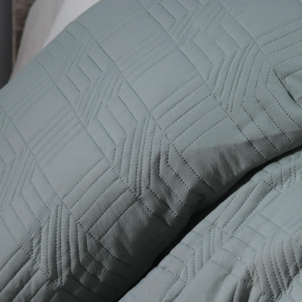 Schafer Home Clara Yatak Örtüsü Seti 3 Parça-Gri