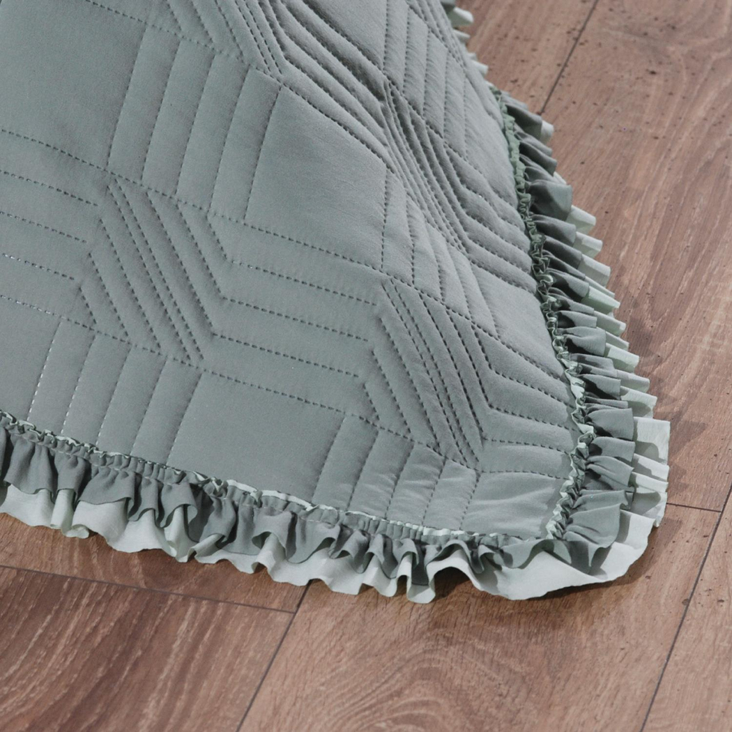 Schafer Home Clara Yatak Örtüsü Seti 3 Parça-Gri