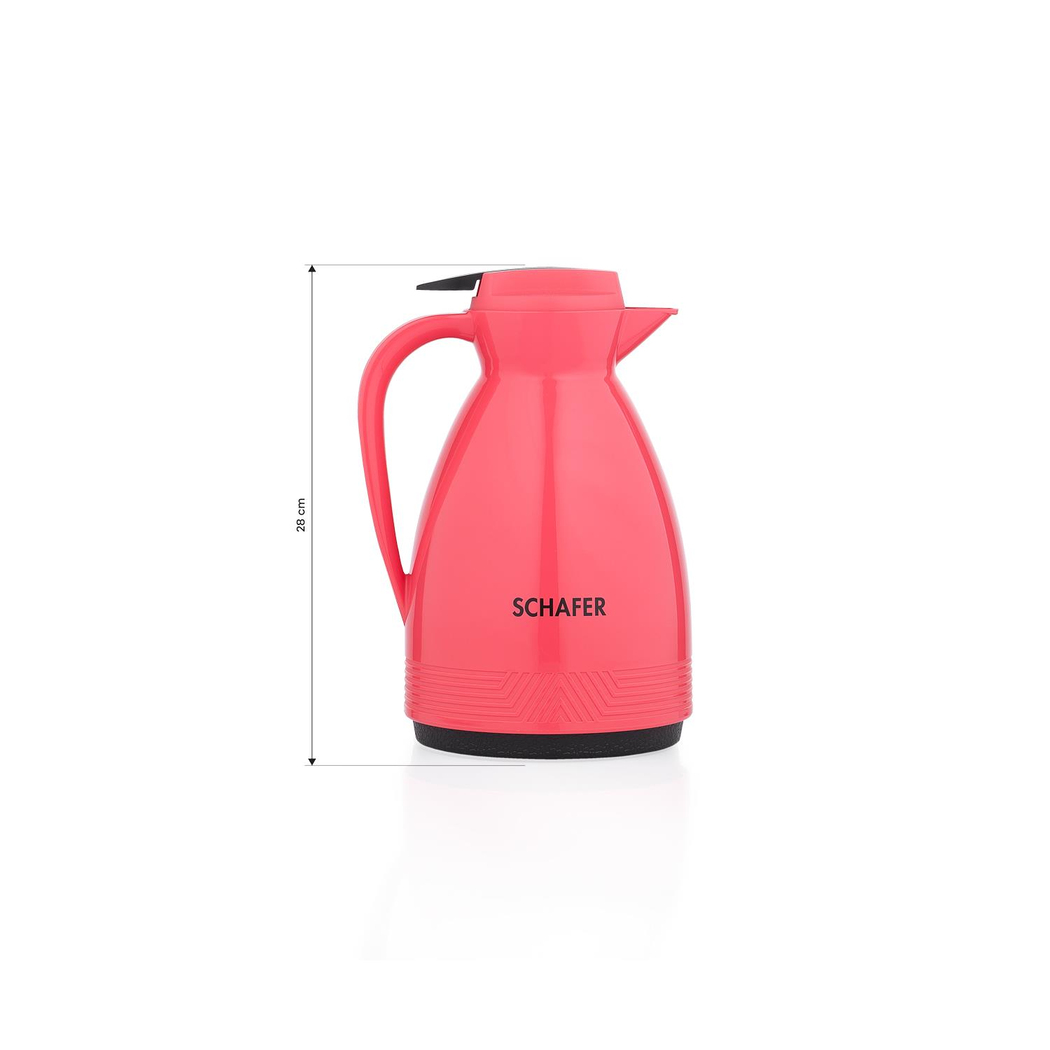 Schafer Kitchenhouse Cam Termos 1 L-Pembe