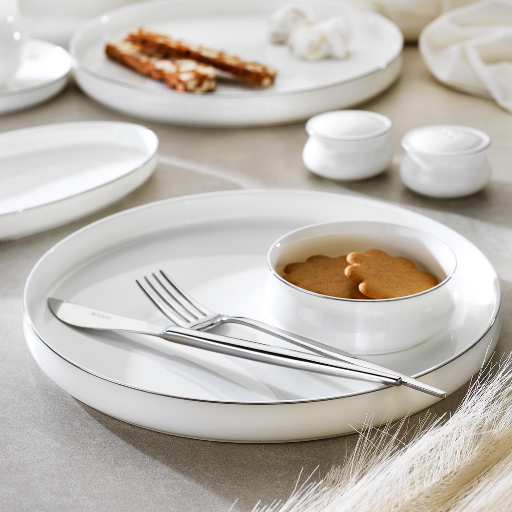 Schafer Superfine Bone Lumiere Kahvaltı Takımı 32 Parça-Platin