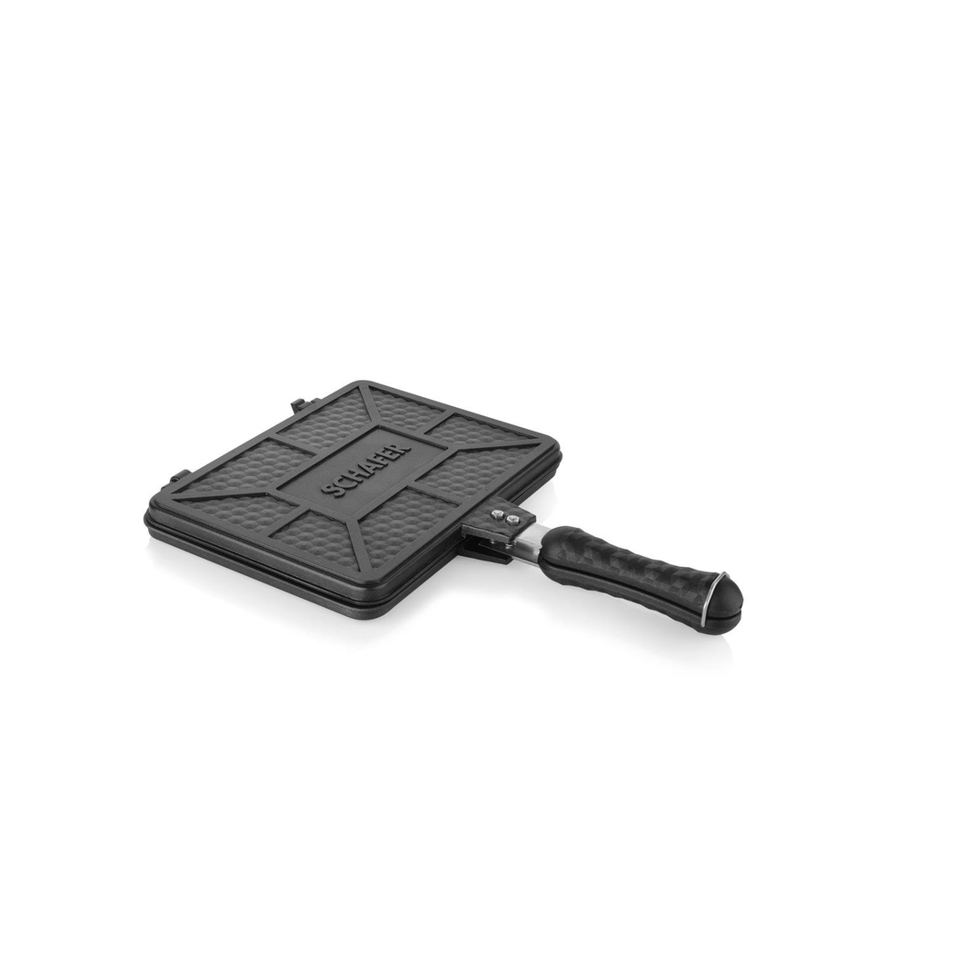 Schafer Tastemake Döküm Ocak Üstü Tost Izgara 20x26 Cm-2 Parça