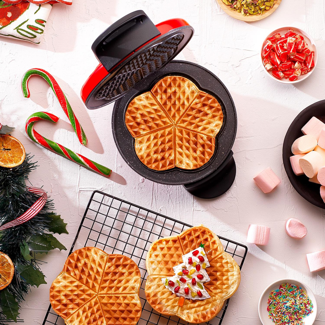 Schafer Waffle Express Waffle Makinesi - Kırmızı