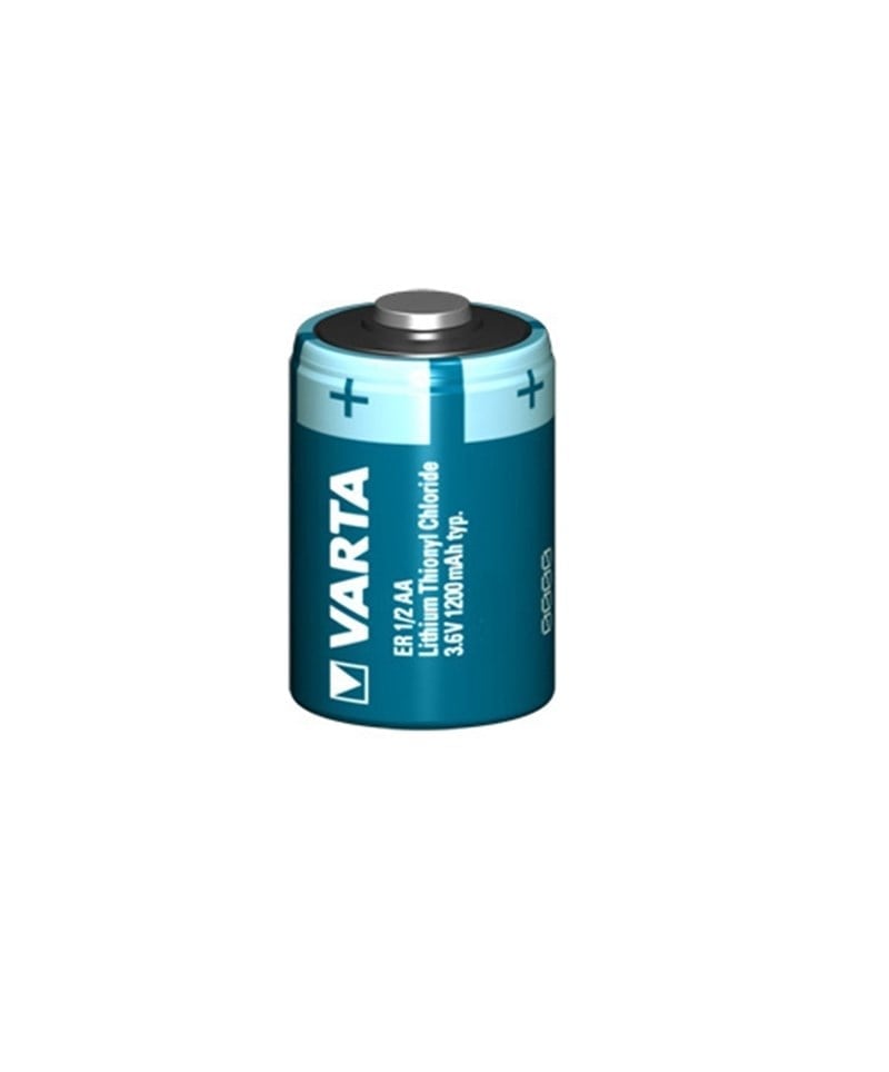 Varta 7126 101 511 ER 1/2 AA 3.6V 1200mAh Lithium Thionyl Chloride Kısa Kalem Pil