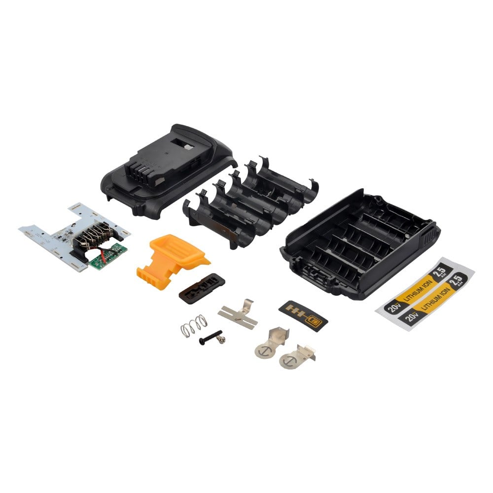 12M - MBK201DCB - Dewalt - 18.0V-20.0V - Li-ion - Matkap Batarya Kasası - DIY kits