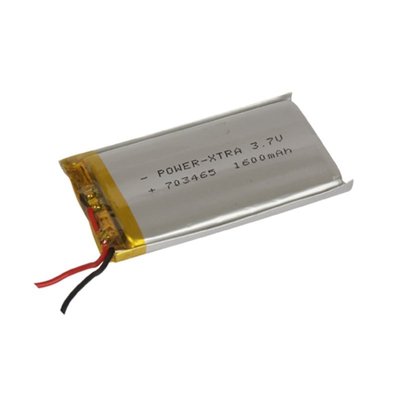 Power-Xtra 3.7V PX703465 1600 mAh Li-Polymer Pil
