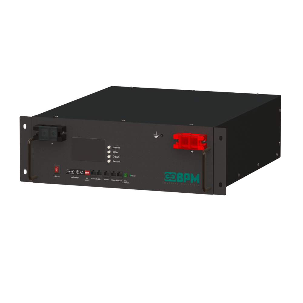 Rackline 51.2V 100Ah Modüler Lityum Batarya (16S Ekranlı)