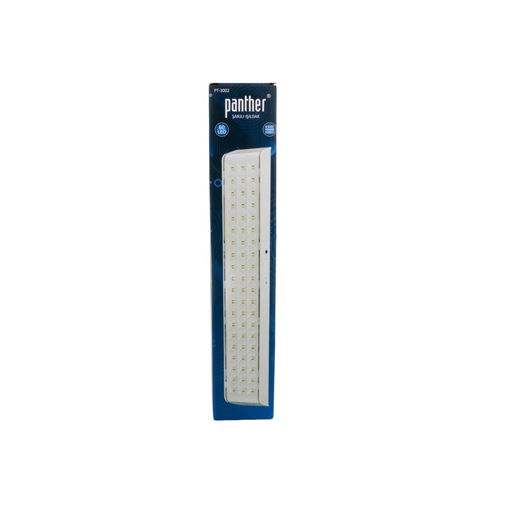 Panther PT-3002 60 Ledli Şarj Edilebilir Işıldak