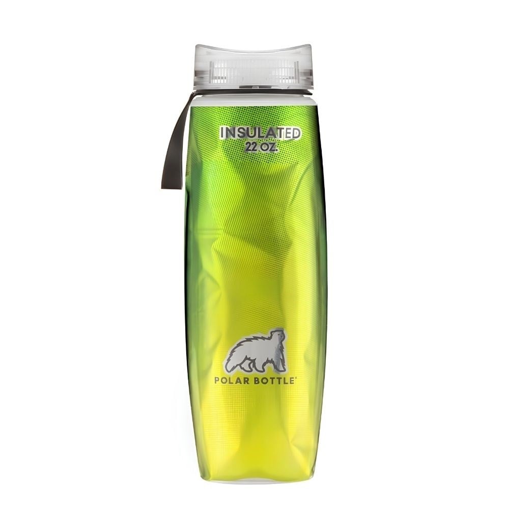 Polar Bottle Ergo Insulated Halftone Termos 0.65 Litre-YEŞİL