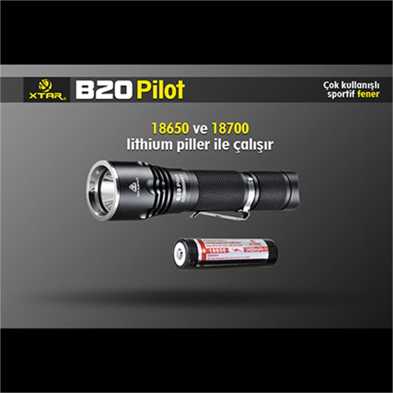 Xtar B20 1000 Lm Led Fener