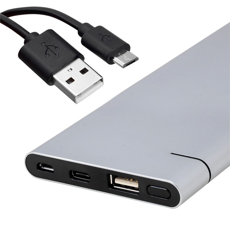Varta 57965 Slim Power Bank 6000 mAh Mobil Şarj Cihazı C USB