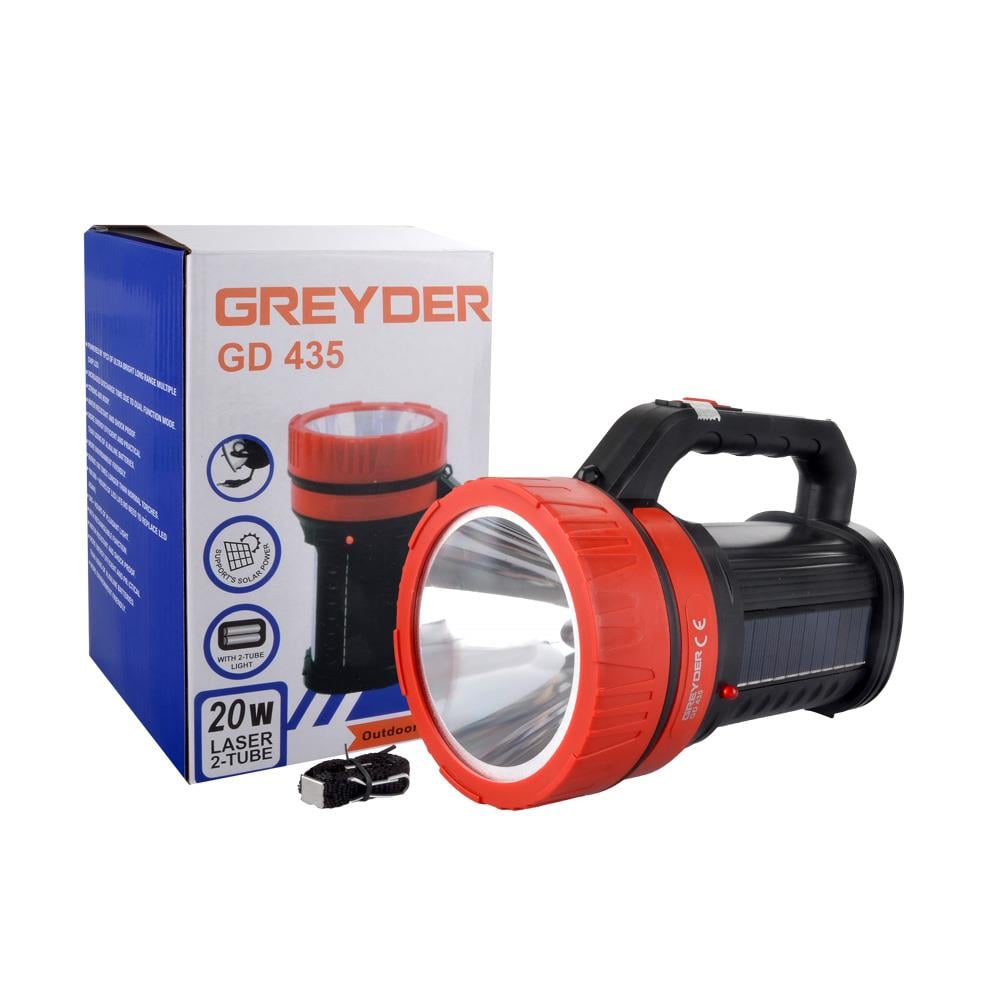 Greyder GD-435 Şarj Edilebilir Ledli Fener