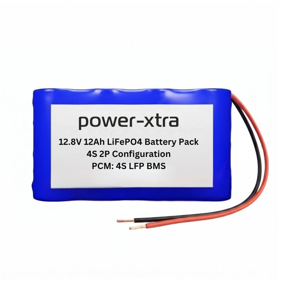 PB 4S2P 12.8V 12 Ah IFR32700 LiFePO4 Batarya