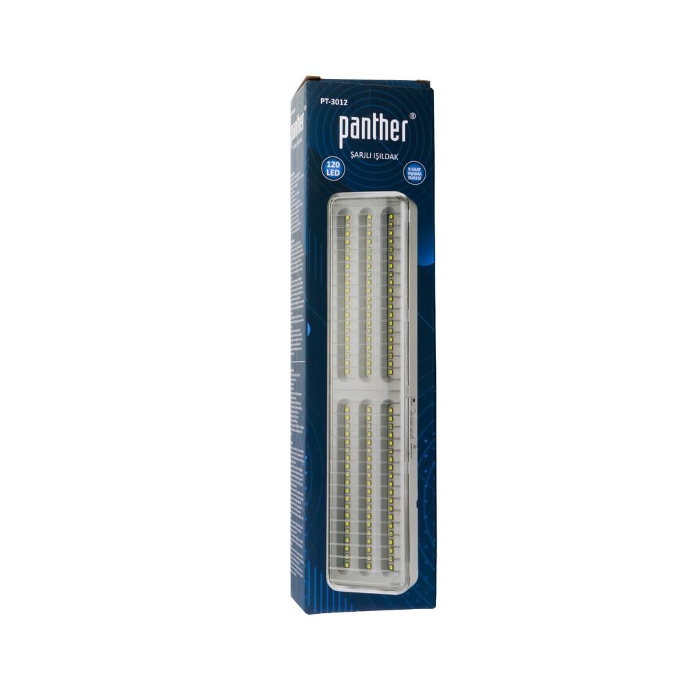 Panther PT-3012 120 Ledli Şarj Edilebilir Işıldak