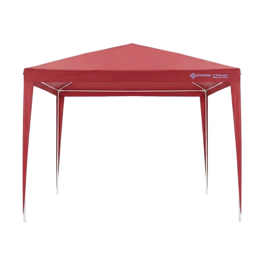 FreeCamp Girona AND1026 240x240cm Pe Tente-KIRMIZI