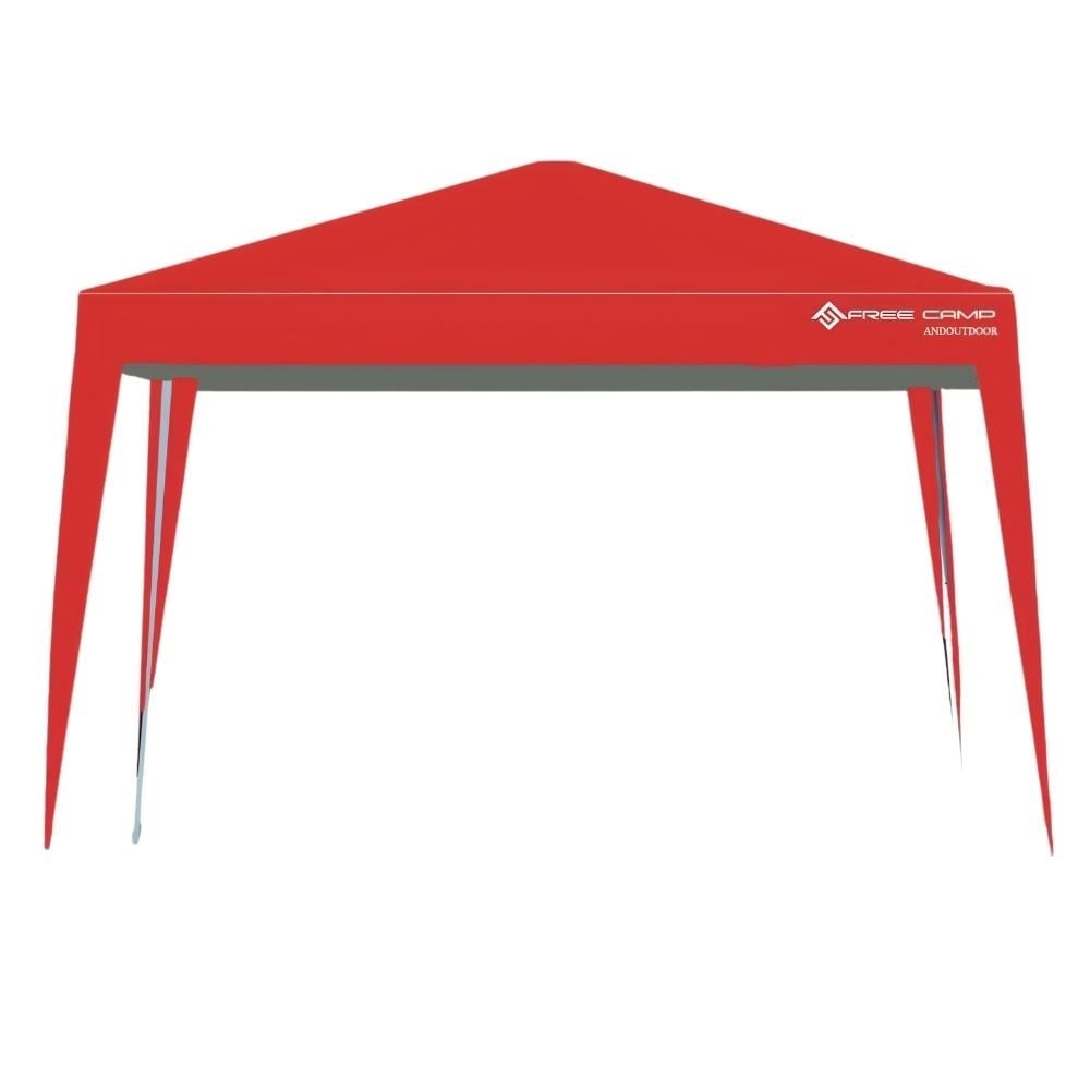 FreeCamp Palencia AND1027 240x240cm Polyester Tente-KIRMIZI