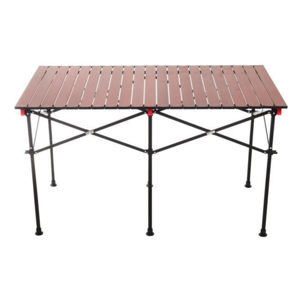 FreeCamp 8830-H5-C Katlanır Masa-KAHVERENGİ