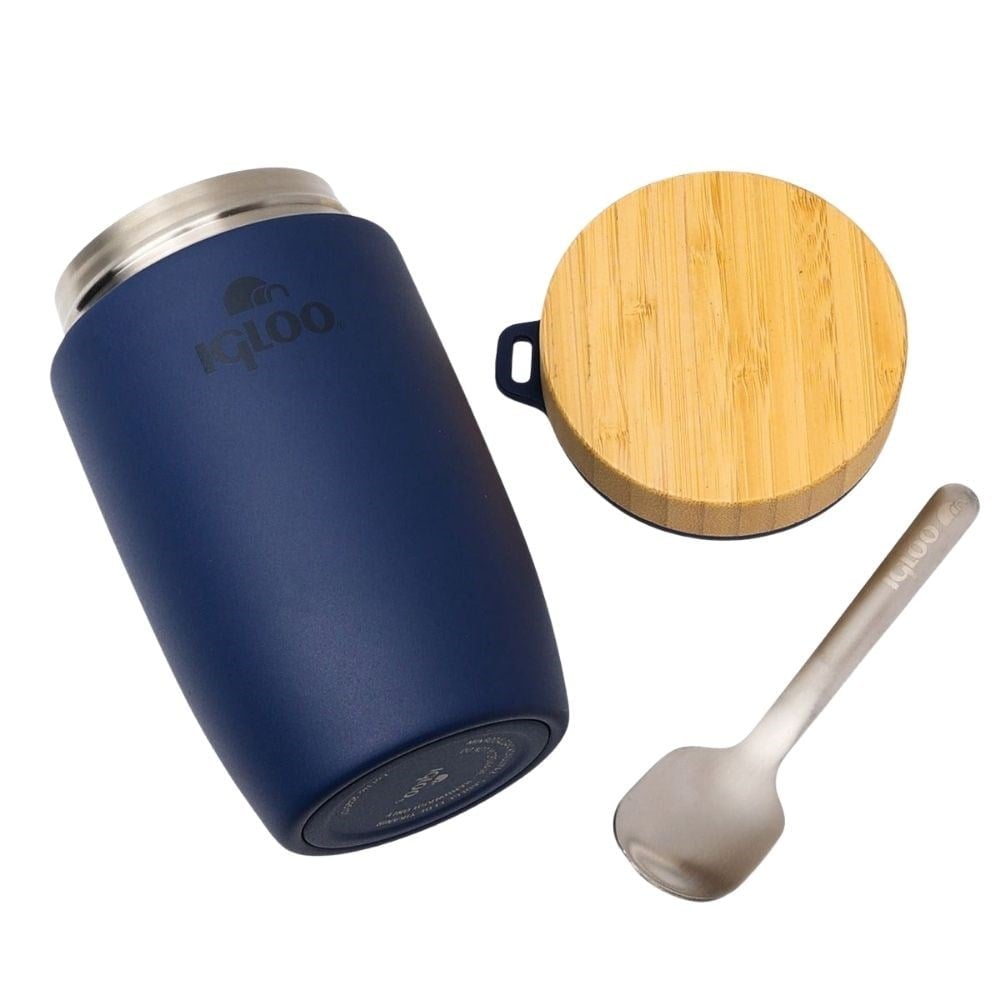Igloo Bamboo Yemek Termosu 500ml-LACİVERT