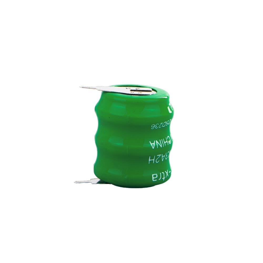 Power-Xtra 3S1P - 3.6V 60 Mah Ni-Cd Şarjlı Buton Pil - 2 Pinli