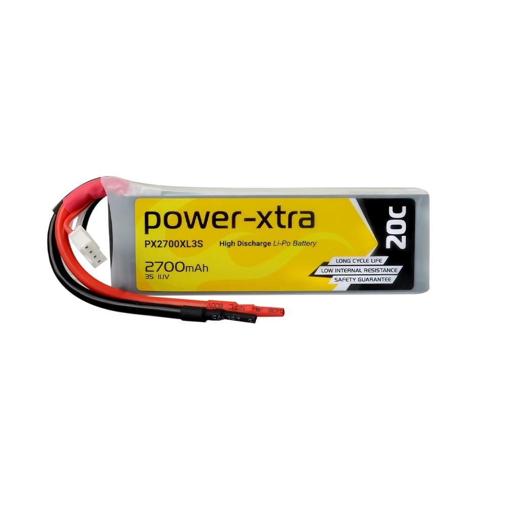 Power-Xtra PX2700XL 11.1V 3S1P 2700 mAh (20C) Li-Polymer Pil