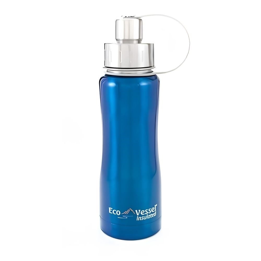 Eco Vessel Üçlü Yalıtımlı Vidalı Başlık Termos 0.75 Litre-TURKUAZ
