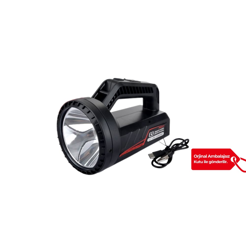 Police PS-383 Power Ledli Şarjlı Spot Fener - K