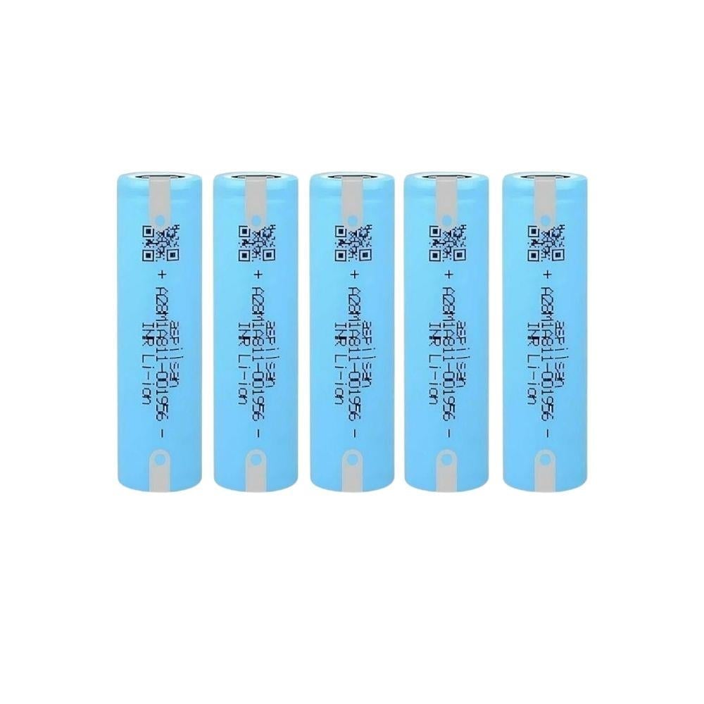 Aspilsan INR18650A28 - 3.7V 2800 mAh Li-ion Şarjlı Pil - 25A 5 Li  (+ - Pinli)