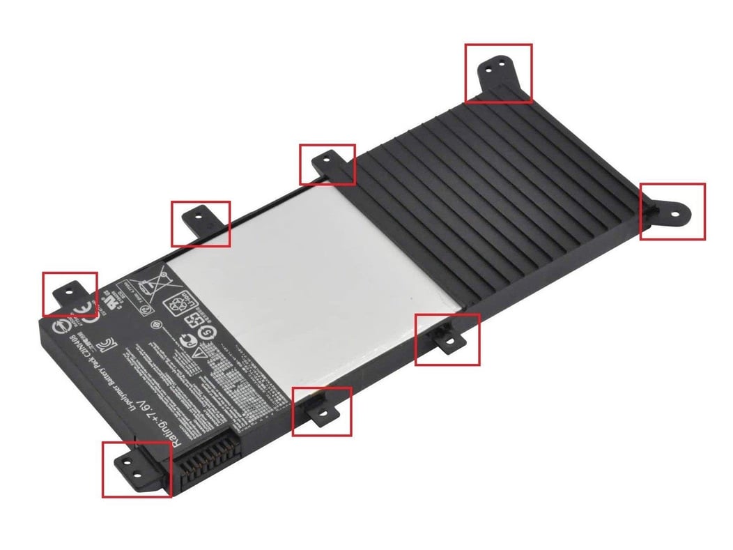Asus X555L Notebook Bataryası - Pili / FreeCell - Ver.2