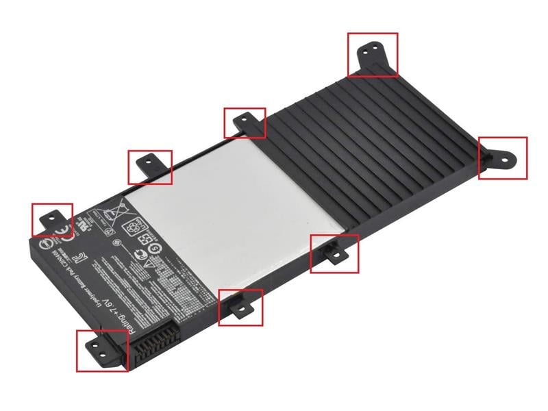 Asus X555L Notebook Bataryası - Pili / RETRO - Ver.2