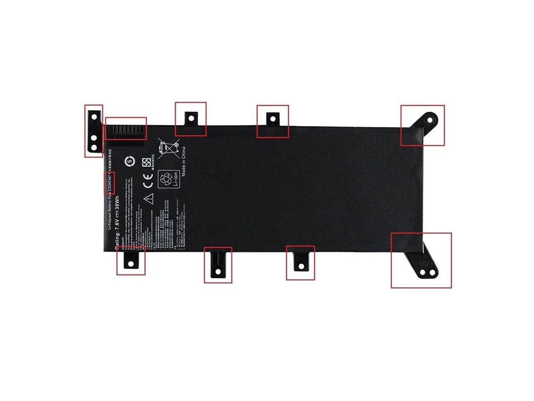 Asus X555U Notebook Bataryası - Pili / FreeCell - Ver.1