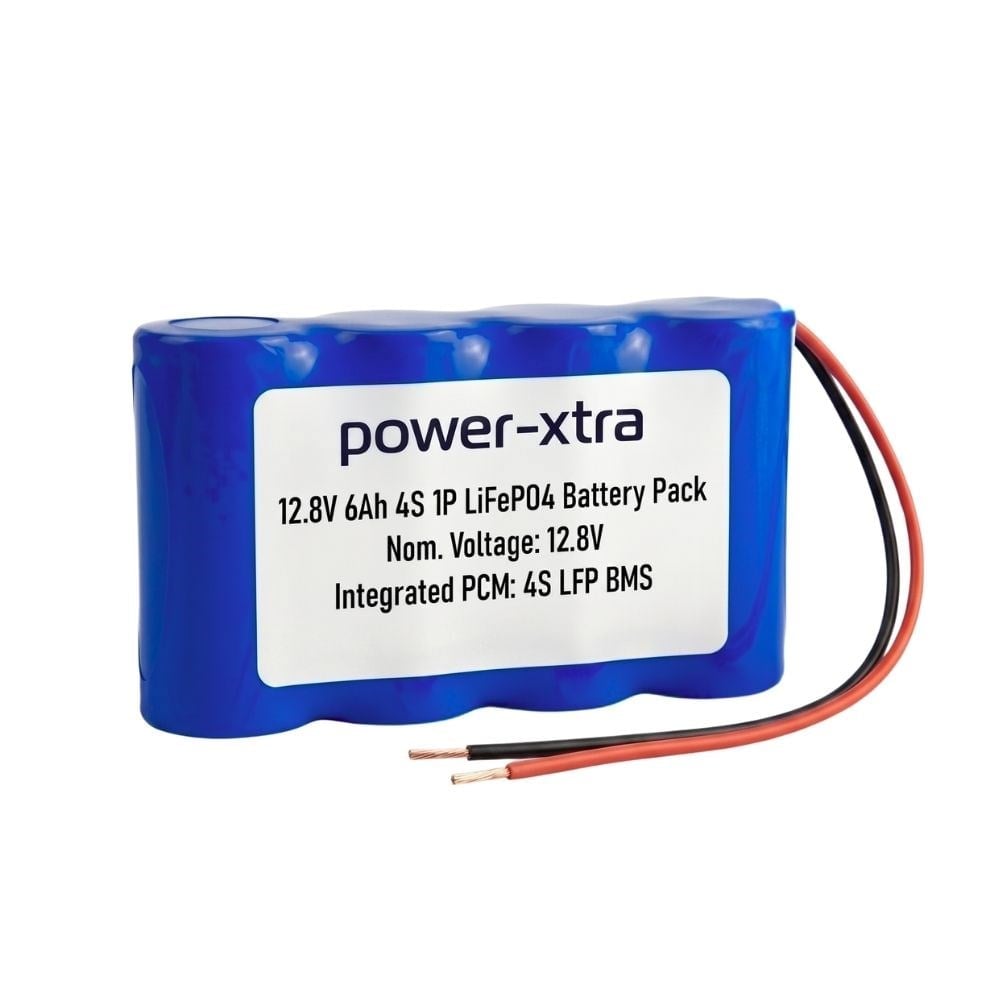 PB 4S1P 12.8V 6 Ah IFR32700 LiFePO4 Batarya