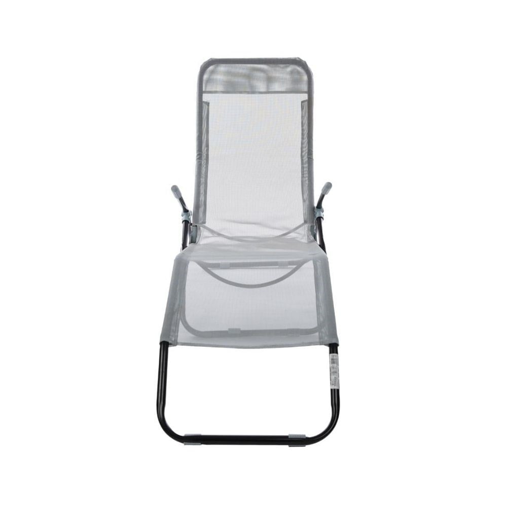 Andoutdoor Tumbona Katlanır Şezlong-GRİ