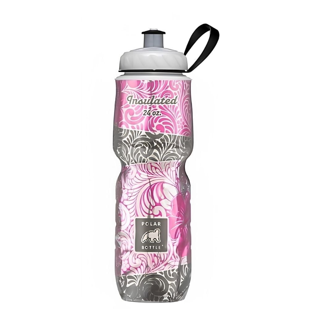 Polar Bottle Insulated Graphic Termos 0.70 Litre-PEMBE-GRİ