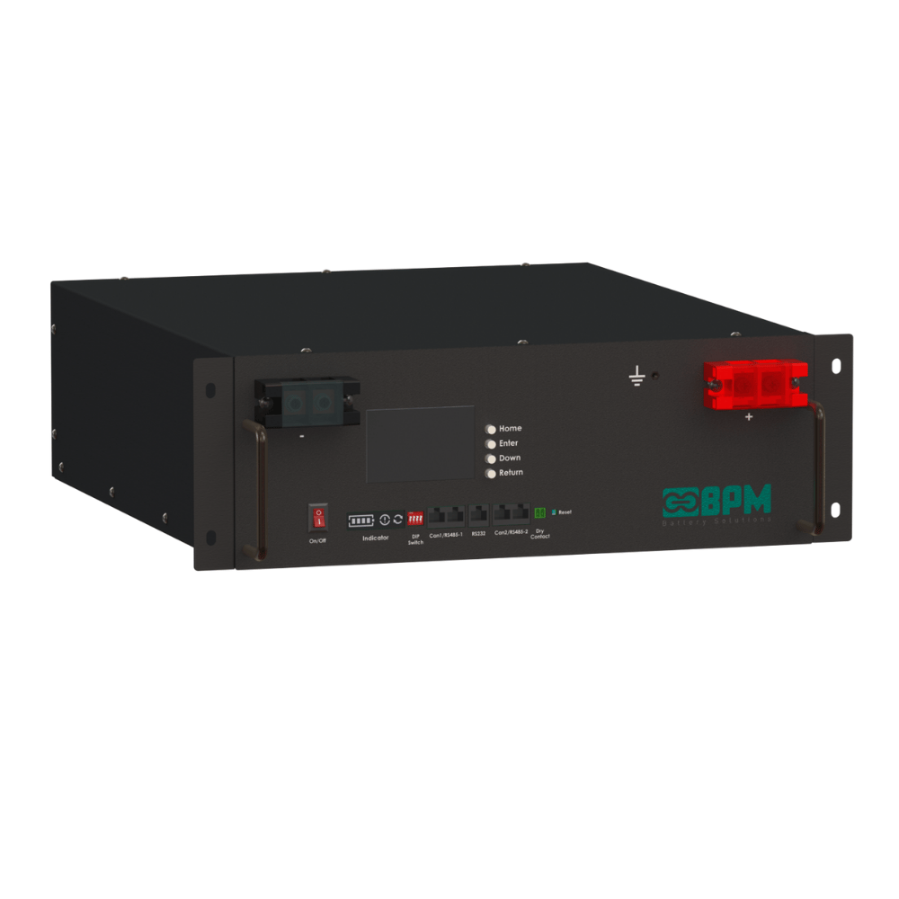 Rackline 51.2V 100Ah Modüler Lityum Batarya (16S Ekranlı)