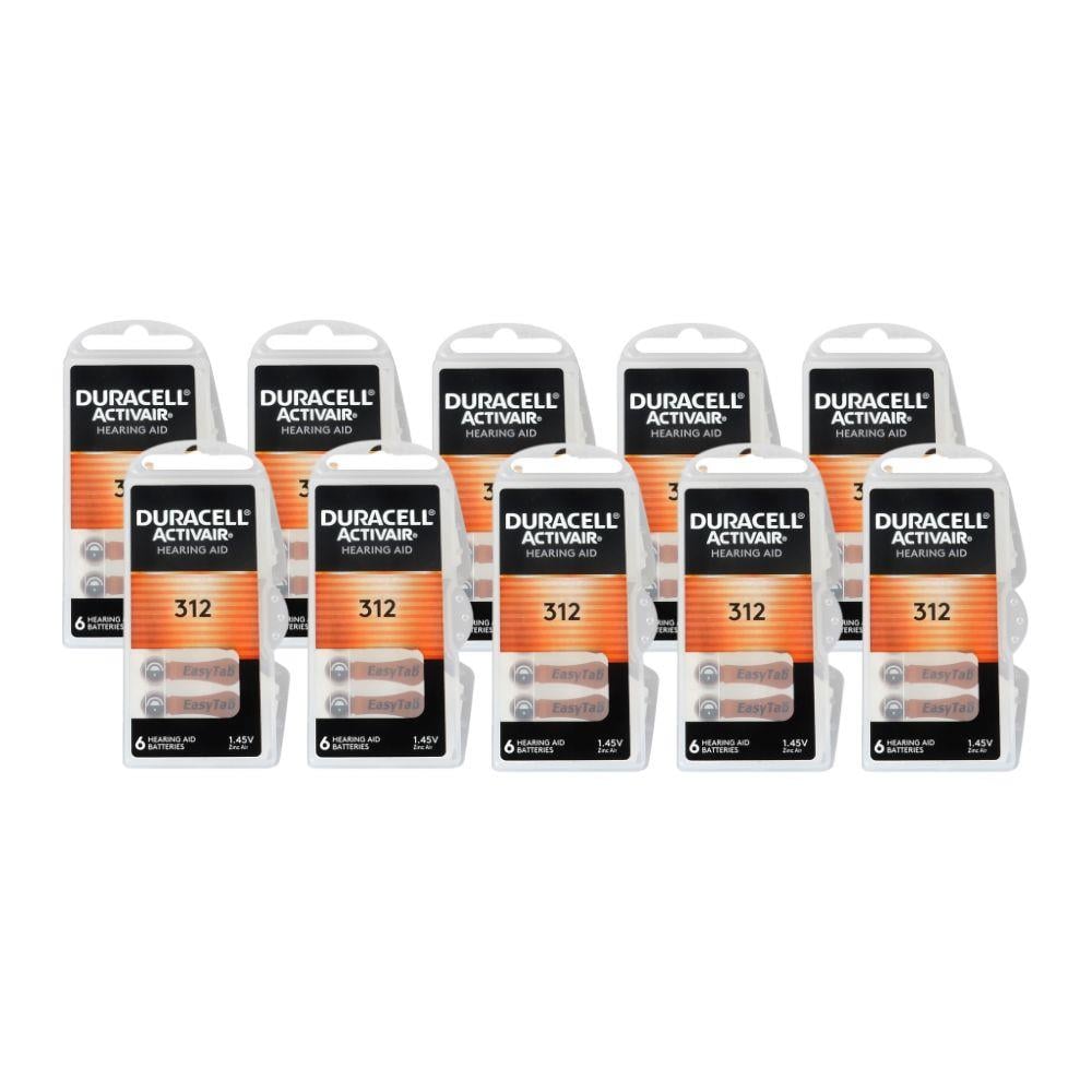 Duracell Activair 312 Kulaklık Pili 6lı Blister - 10lu Paket