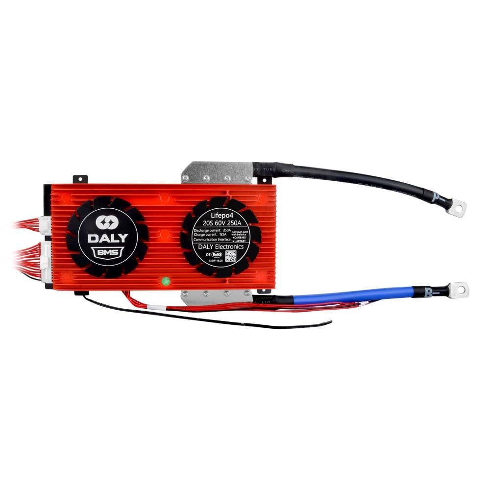 Daly - 20S - 64.0V 250A - LiFePO4 Smart BMS - BT+Uart+485+Canbus